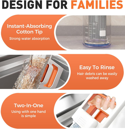 EverrHome FlexMop™ Mini Foldable Desktop Mop