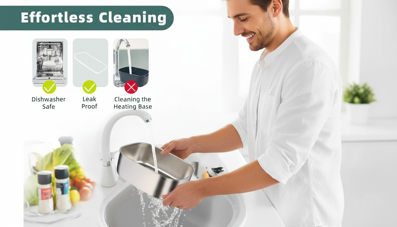 EverrHome QuickHeat Electric Lunch Box